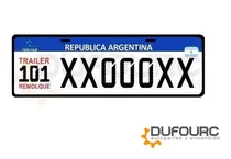 Comprar Patente 101 Trailer Remolque De Chapa Ploteada En El Momento