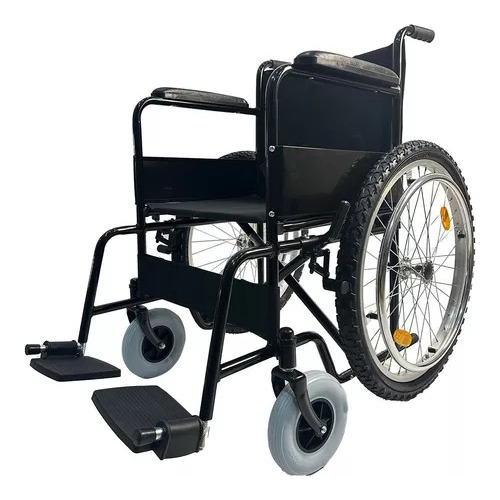 Silla De Ruedas Llanta Todo Terreno Plegable Uso Rudo Sc