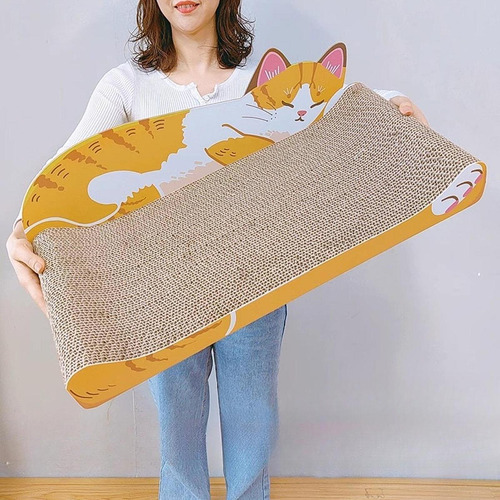 Cama Rascadora Para Gatos, Sofá De Cartón Corrugado,