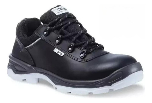 Zapato Ombu Ozono Plus Puntera Acero Cuero Trabajo Seguridad