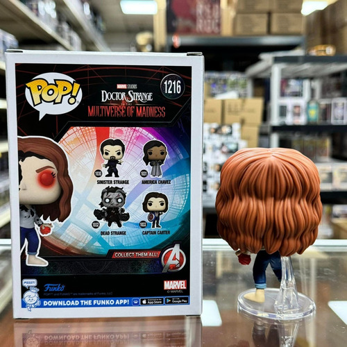 Funko Pop Doctor Strange Wanda (earth-838) Gitd Exclusive