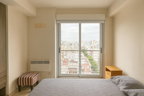 Luminoso Monoambiente En Villa Crespo, Torre Full Amenities Y Seg 24hs
