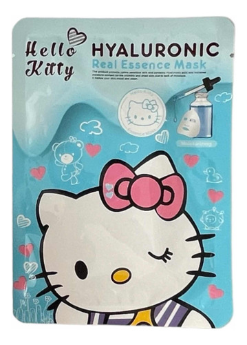 Mascarilla Facial Hidratante Ácido Hialuronico Hello Kitty