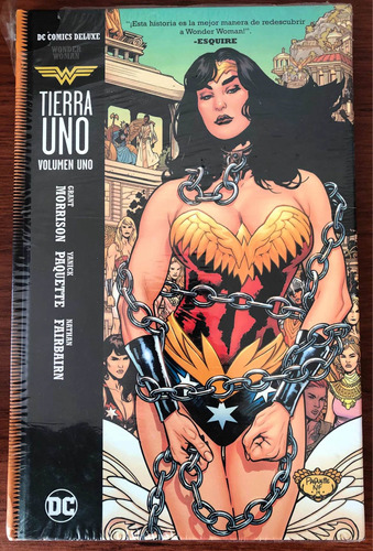 Novela Gráfica Wonder Woman Tierra Uno Vol. 1 Grant Morrison