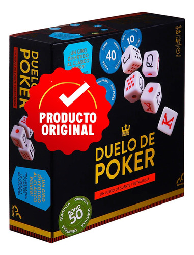 Juego De Mesa Novelty Duelo De Poker Suerte Y Estrategia 