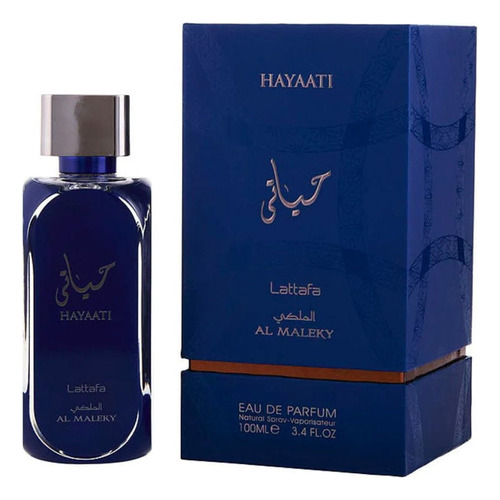 Perfume Hayaati Al Maleky De Lattafa.eau De Parfum 100ml