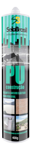 Silicone Pu Construção Preto Sela Brasil Profissional