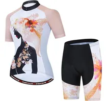 Comprar Maillot Ciclismo Mujer Conjunto Manga Corta Camiseta Ciclism