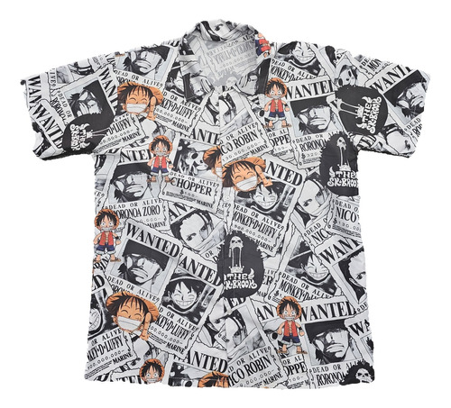 Camisa One Piece Anime Wanted