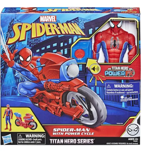 Spiderman Con Moto Hiperveloz