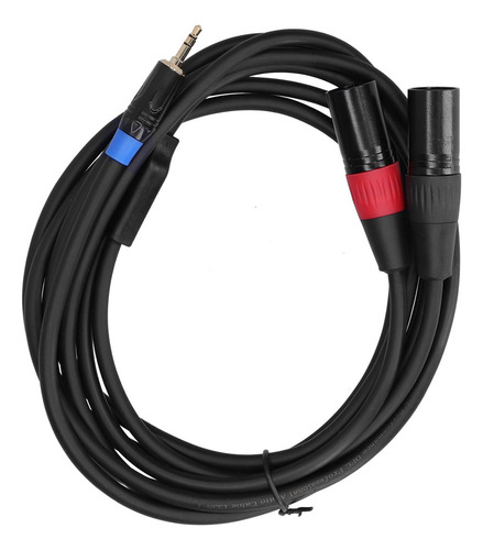 Amb Conector De Áudio Estéreo Macho De 3,5 Mm Para 2 Xlr