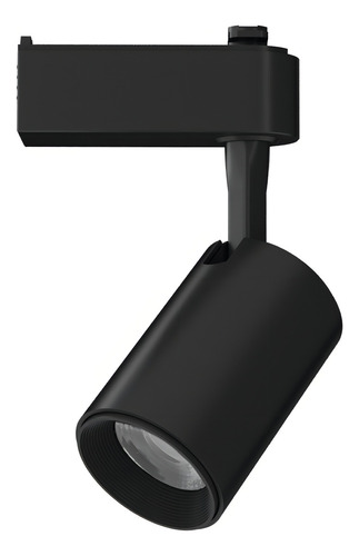 Kit 04 Spots De Trilho Preto Led 7w 4000k Bivolt Delis
