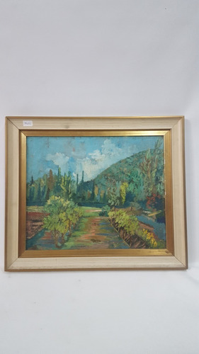 Oleo Sin Firma Paisaje 30x40 Cod 28486