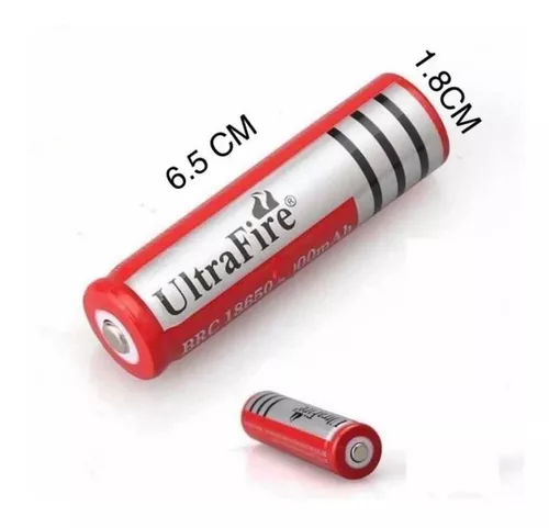 para agregar piel negocio Bateria 18650 Ultrafire | MercadoLibre 📦