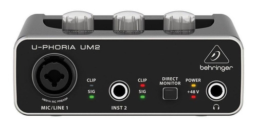 Behringer Um2 Interface De Audio Usb