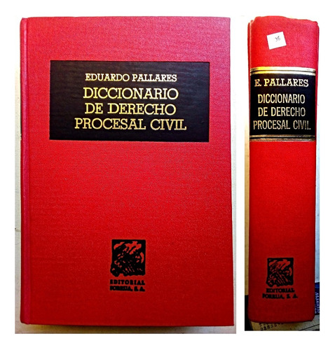 Diccionario De Derecho Procesal Civil- E Pallares 11ª Ed1978