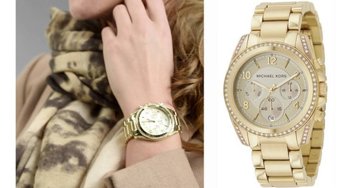 Relógio Michael Kors 5166 Dourado Gold