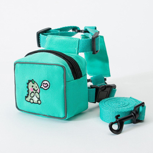 Nuevo Hermoso Arnés De Mochila For Perros, Mochila Verde