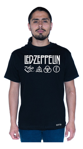 Camiseta Led Zeppelin - Rock - Metal