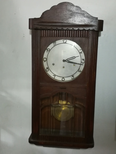 Antiguo Reloj De Pared Alemán Kienzle Carrillón