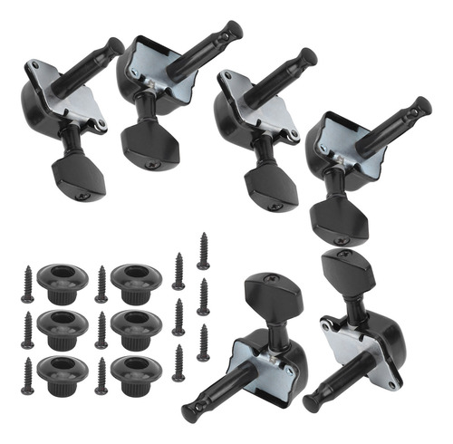 Clavijas De Afinación Y Teclas De Guitarra Eléctrica Semicer