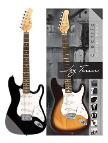 Combo Guitarra Electrica+amplificador 10w Jay Turser Jt300bk