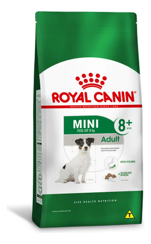 Royal Canin Size Health Nutrition Mini Adult Mature +8 alimento para perro adulto raza pequeña sabor mix en bolsa 1kg
