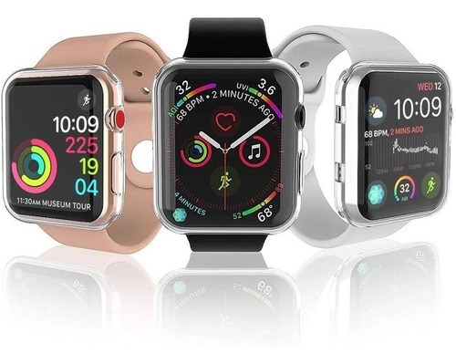 Protector Tpu Silicona Para Applewatch X 3