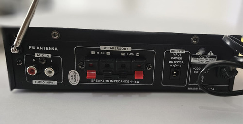 Mini Amplificador Bluetooth Digital 2 Canales