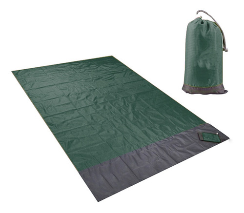 Picnic Blanket Beach Blanket, Waterproof Camping Dark Green