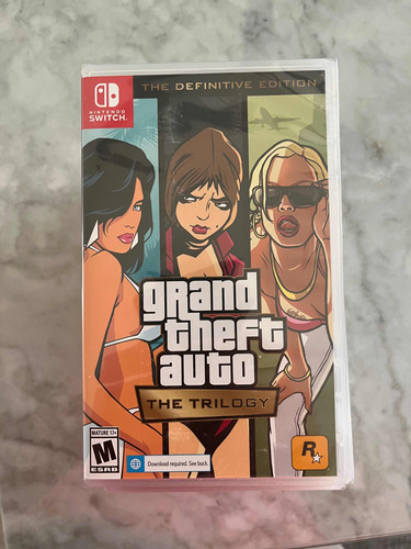 Gta Grand Theft Auto Para Nintendo Switch Sellado Ulident
