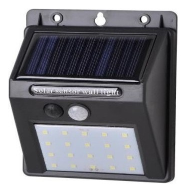 Foco Led Panel Solar Con Sensor 80 Lumenes