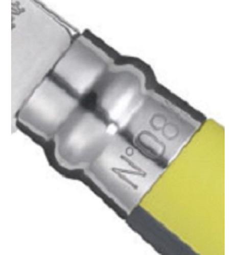 Imagen 3 de 7 de Cortapluma Opinel Outdoor N8 Cuchillo Navaja Camping A.inox