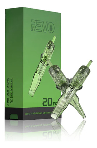 Cartuchos Tattoo Revo Round Liner (x20 Unidades) 1203rl