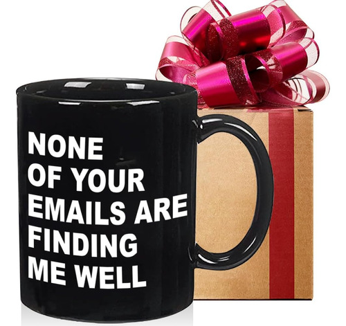 None Of Your Emails Are Finding Me Well - Taza De Café Diver