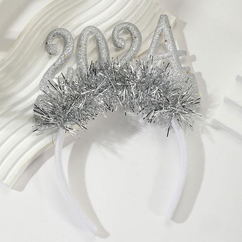 Diadema De Feliz Año Nuevo 2024, Diademas, Accesorio Para
