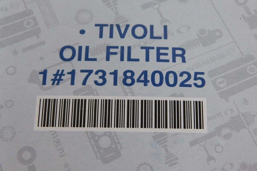 Imagen 5 de 7 de Filtro Aceite Original Ssangyong Tivoli 1.6 Benc. 2015-2020