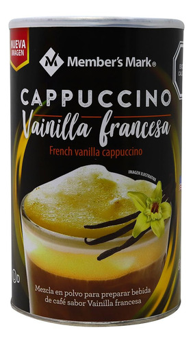 Café Member's Mark Capuccino Vainilla Francesa Con 1.8 Kg