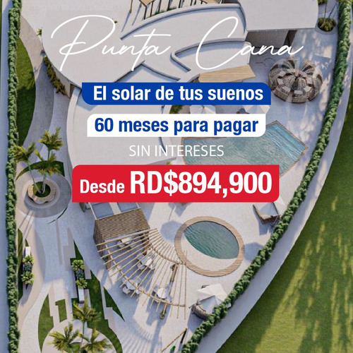 Se Vende Proyecto De Solares En Punta Cana 