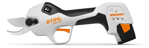 Tijera De Poda A Batería Stihl Asa 20 Con Cargador Y Bateria Color Naranja