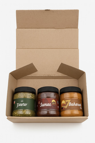 Mix De Especias Arabes Zaatar + Sumak + 7 Baharat 200gr