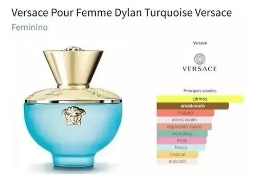 Versace Dylan Turquesa 3-pc Travel Set | Frete grátis