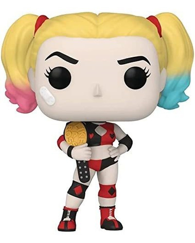 Pop Heroes Dc Harley Quinn Con Cinturón Px Vin Fig