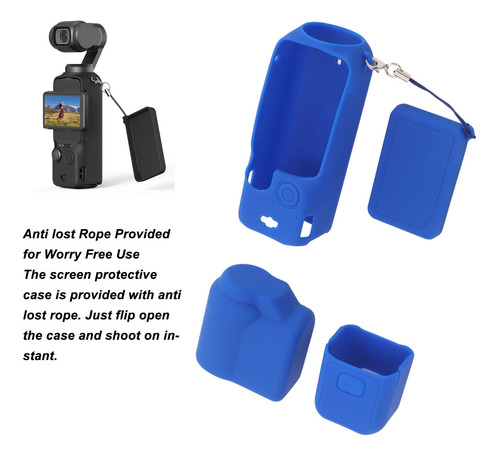 Funda Protectora 4 En 1 Para Cámara De Acción Osmo Pocket 3