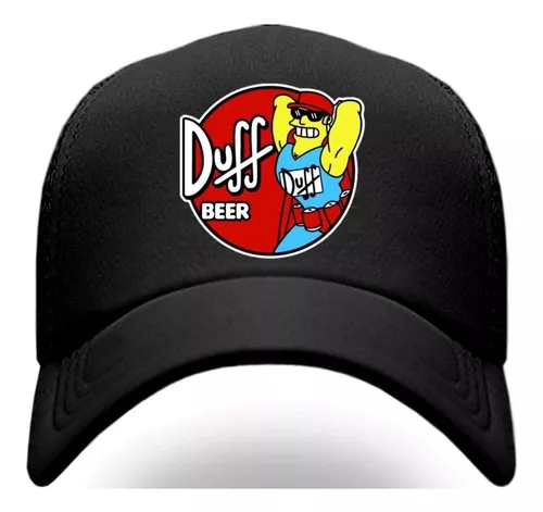 Gorra Snapback Duff Cerveza Beer Plana Trucker Hat simpsons The simpsons  Bordado