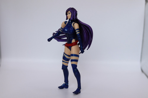 Psylocke Articulado Con Accesorios