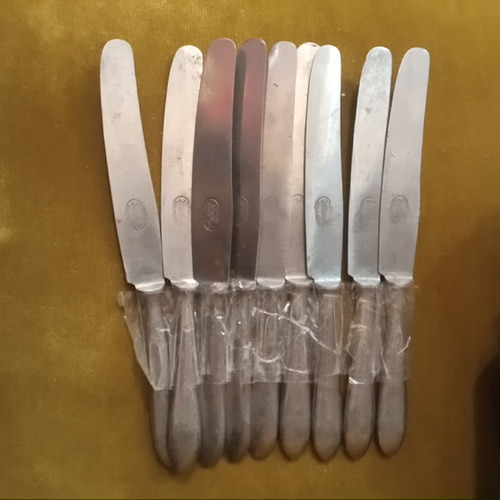 Cuchillo Solingen Acero Al Carbon Antiguo Mantequero Paleta (Usado)