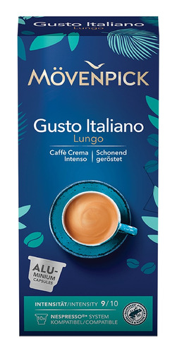 Movenpick Crema Gusto Italiano Lungo Cápsula Para Nespresso