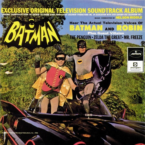 Compilado Batman Television Soundtrack Lp Nuevo