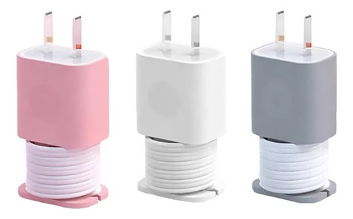 Forros Protectores Para Cargador  Y Cable De iPhone 20/25w 